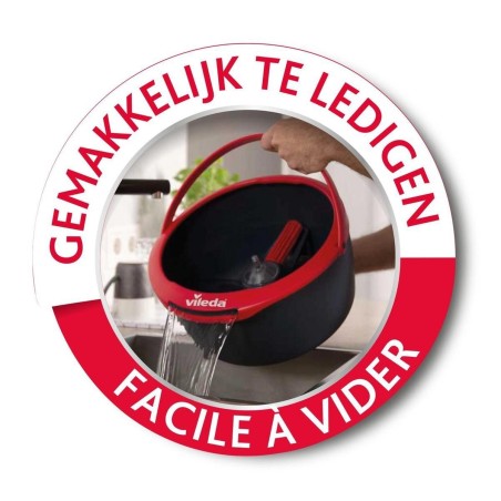 Vileda Spin & Clean Moppe og spand